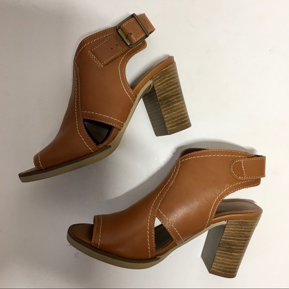 Bella Vita Viv Italy Leather Block Heel Sandals 5M - Picture 10 of 16